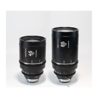 Laowa Kit obiettivo Proteus 2X Silver Cine Metri Anamorphic 2-Lenti 45mm+85mm per Arri PL/Canon EF Scala