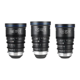 Laowa Ranger S35 3-Lens Kit (11-18, 17-50, 50-130mm) T2.9 PL Cine