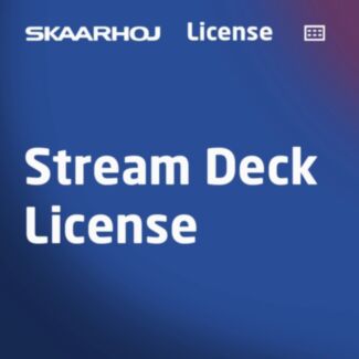 SKAARHOJ Stream Deck Reactor license