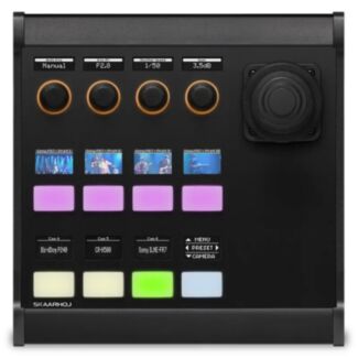 SKAARHOJ PTZ View Black PTZ camera controller with colour screens
