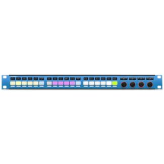 SKAARHOJ Rack Control Uno 1U rack controller with buttons and encoders