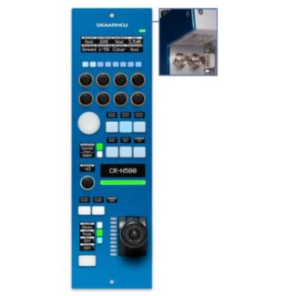 SKAARHOJ RCPv2 camera shading panel with joystick and SDI