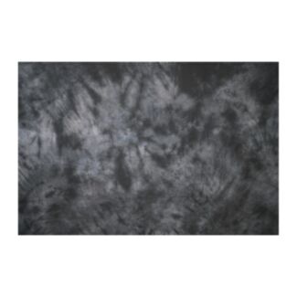 Trux Design Fondale di stoffa 3x6m Nero maculato con borsa