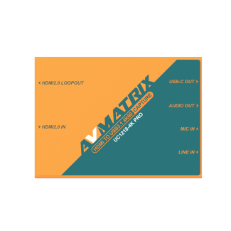 AV Matrix UC1218-4K-PRO – box di acquisizione video HDMI 4K60 su USB