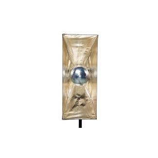 Aurora Firefly II Strip 25x60 cm inside silver - gold rectangular head