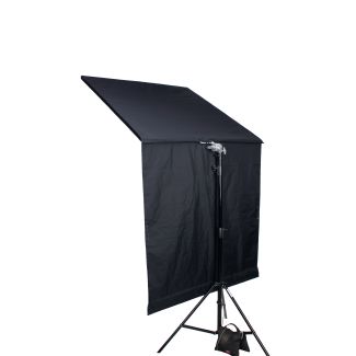 Aurora Black Panel 122x122cm for Floppy Flag