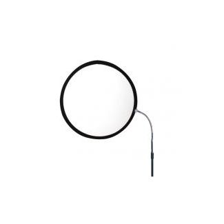 Aurora Reflective Panel diam. 45 cm black/white with HSG rod