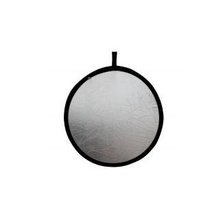 Aurora Reflective Panel diam. 60 cm silver/white