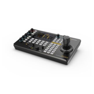 AVMatrix PKC4000-NDI – PTZ camera controller with joystick and 5 inch touch screen, NDI|HX2, ONVIF, VISCA over IP, Pelco and PoE