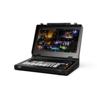 AVMatrix S6-PLUS – portable 6 channel SDI/HDMI video switcher with 17.3 inch screen, streaming and recording