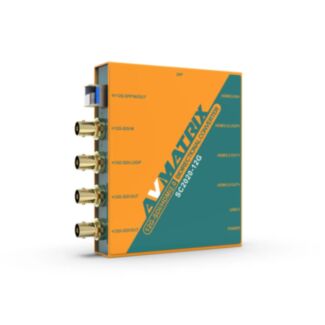 AVMatrix SC2020-12G – bi-directional 12G-SDI/HDMI 2.0 4K60 video converter with SFP fibre port