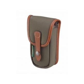 Billingham Pocket AVEA03 FibreNyte Sage Green/Light Brown Leather Edges + Brass Trim