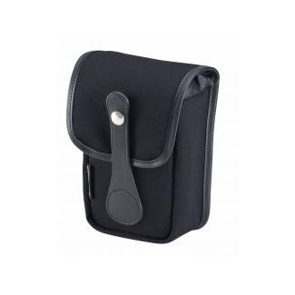 Billingham Pocket AVEA05 Black Canvas/Black Leather Edges + Nickel Finishes