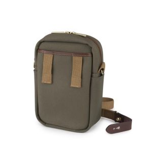 Billingham Airline Stowaway FibreNyte Sage Green/Chocolate Leather Trim