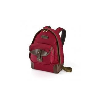 Billingham Rucksack 35 Canvas Burgundy/Leather Trim Chocolate