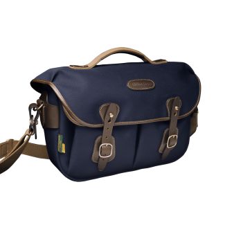 Billingham Hadley Pro Bag 2020 Navy Canvas/Chocolate Leather Trim