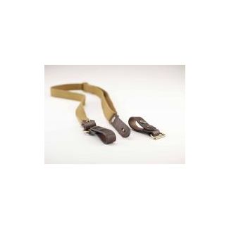Billingham WSA Waist Belt Khaki/Chocolate Leather Belt