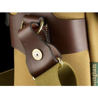 Billingham H1 Replacement Shoulder Strap for Hadley One Khaki Fabric/Chocolate Leather