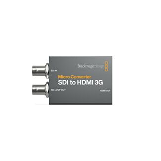 Blackmagic Design Micro Converter SDI to HDMI 3G – SDI to HDMI with 3D LUT and power supply – Open Box