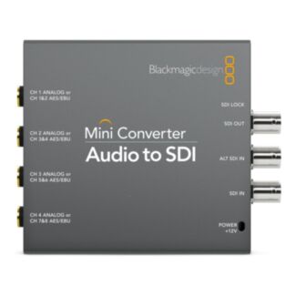 Blackmagic Design Mini Converter Audio to SDI – HD SDI audio embedder