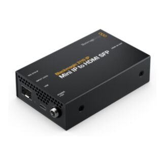 Blackmagic Design 2110 IP Mini IP to HDMI SFP – Compact SMPTE 2110 to HDMI converter with SFP