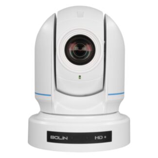 Bolin B7-220W – Telecamera PTZ per interni Full HD, zoom 20x, bianca (linea Bolin Blue)