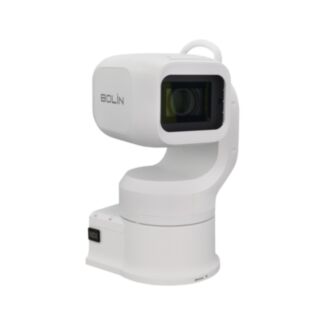 Bolin EXU420NW – Telecamera PTZ NDI per esterni 4K, zoom 20x, bianca