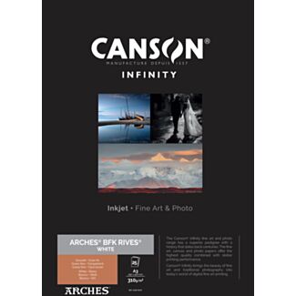 Canson Infinity Arches BFK Rives White gr310 A3x25