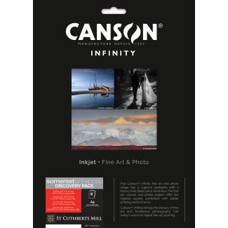 Canson Infinity Somerset Discovery Pack 8x A4