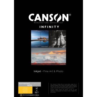 Canson Infinity Somerset Enhanced Satin White gr225 25x A2