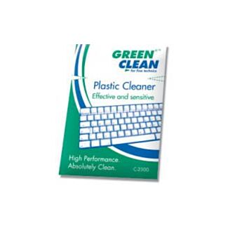 Green Clean Plastic Cleaner Schermi/Plastiche Panni asciutti per la pulizia dell'apparecchiatura
