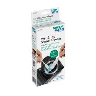 Green Clean Sensor Cleaner Wet Foam & New Dry Sweeper for small size 4 pieces