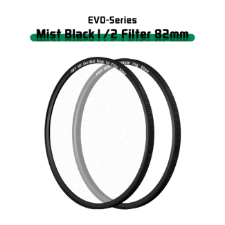 H&Y EVO Mist Black Filter 1/4 HD Anodized Aluminum 82mm and Magnetic Adapter