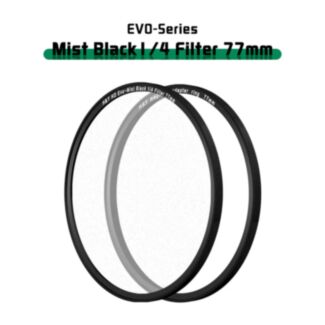H&Y EVO Mist Black Filter 1/8 HD Anodized Aluminum 77mm and Magnetic Adapter