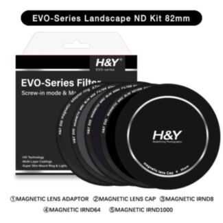 H&Y EVO HD Landscape ND Filter - IRND 8/64/1000 KIT anodized aluminum 82mm and magnetic adapter