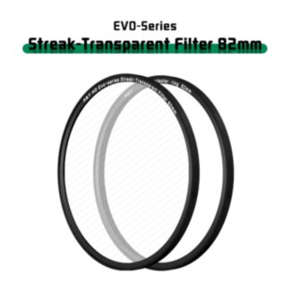 H&Y EVO Filter Strip-Transparent HD Anodized Aluminum 82mm and Magnetic Adapter