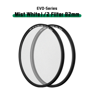 H&Y EVO Mist White Filter 1/8 HD Anodized Aluminum 82mm and Magnetic Adapter