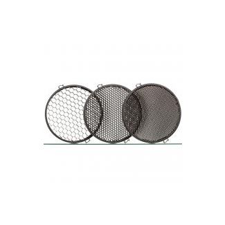 Hedler Honeycomb Grid Set 3 pieces for MaxiSpot Ø 130 - for flash units