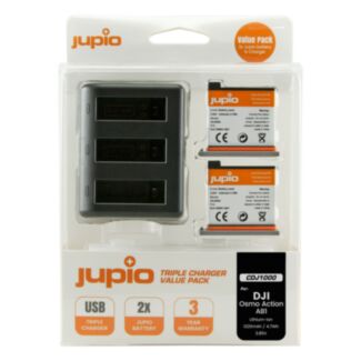 Jupio CDJ1000 Batteria per fotocamera/videocamera Ioni di Litio 1220 mAh