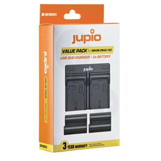 Jupio CNI1006V3 carica batterie Batteria per fotocamera digitale USB