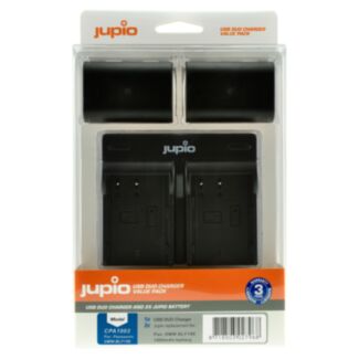 Jupio CPA1003 carica batterie Batteria per fotocamera digitale USB