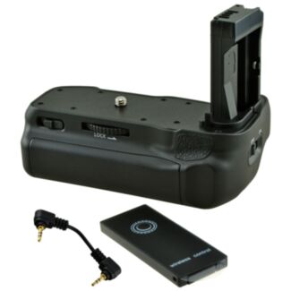 Jupio JBG-C016 astuccio per fotocamera digitale a batteria Impugnatura per la batteria della macchina fotografica digitale Nero