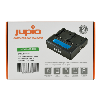 Jupio Dual Battery Charger for Fuji NP-T125