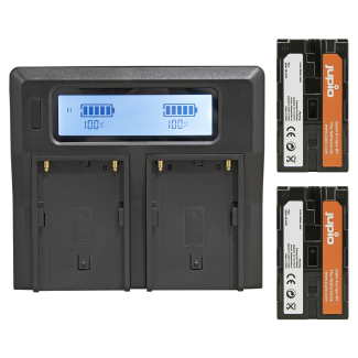 Jupio JPL0970 carica batterie Batteria per fotocamera digitale AC