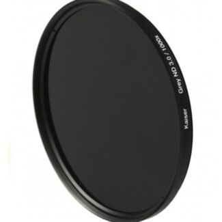 Kaiser Neutral Density ND 3.0 1000x 58mm Filter with Ring for 55mm