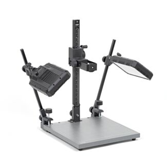 Kaiser Set Image Capturing R2 CP 24D. Supporto per Copy Stand RS 2 CP (pieghevole) con unità di illuminazione LED PL 24D