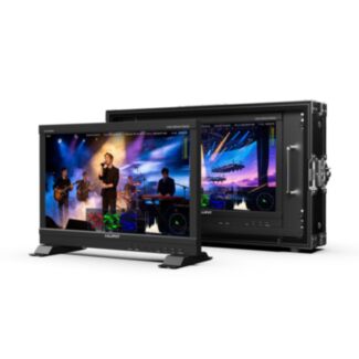 Lilliput PVM160S-E – 15.6 inch high brightness Full HD preview monitor with NDI|HX3, streaming, recording and PoE++
