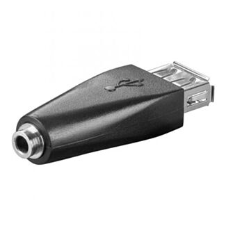 Link E10057 USB adapter female - 3.5 mm female