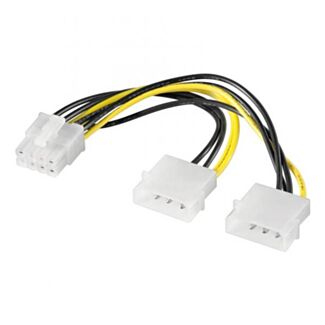 Link E10058 cable indoor power PCI express 8 pin - 2x5.25
