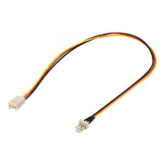 Link E10062 cable indoor extension power 3 pin male/female cm 30